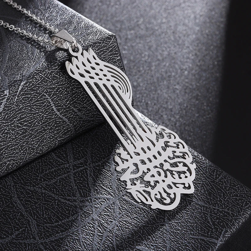 Ensemble de bijoux en acier inoxydable pour hommes et femmes