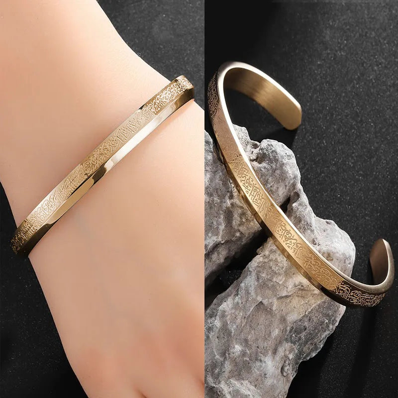 Ensemble de bijoux en acier inoxydable pour hommes et femmes