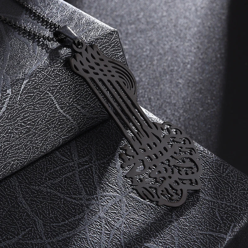 Ensemble de bijoux en acier inoxydable pour hommes et femmes