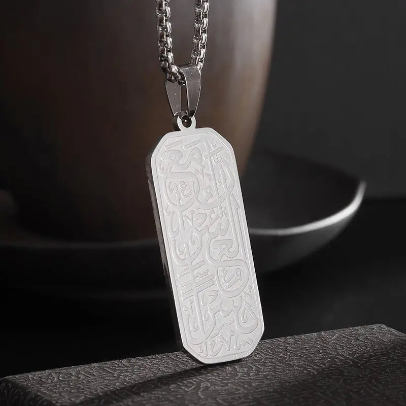 Ensemble de bijoux en acier inoxydable pour hommes et femmes