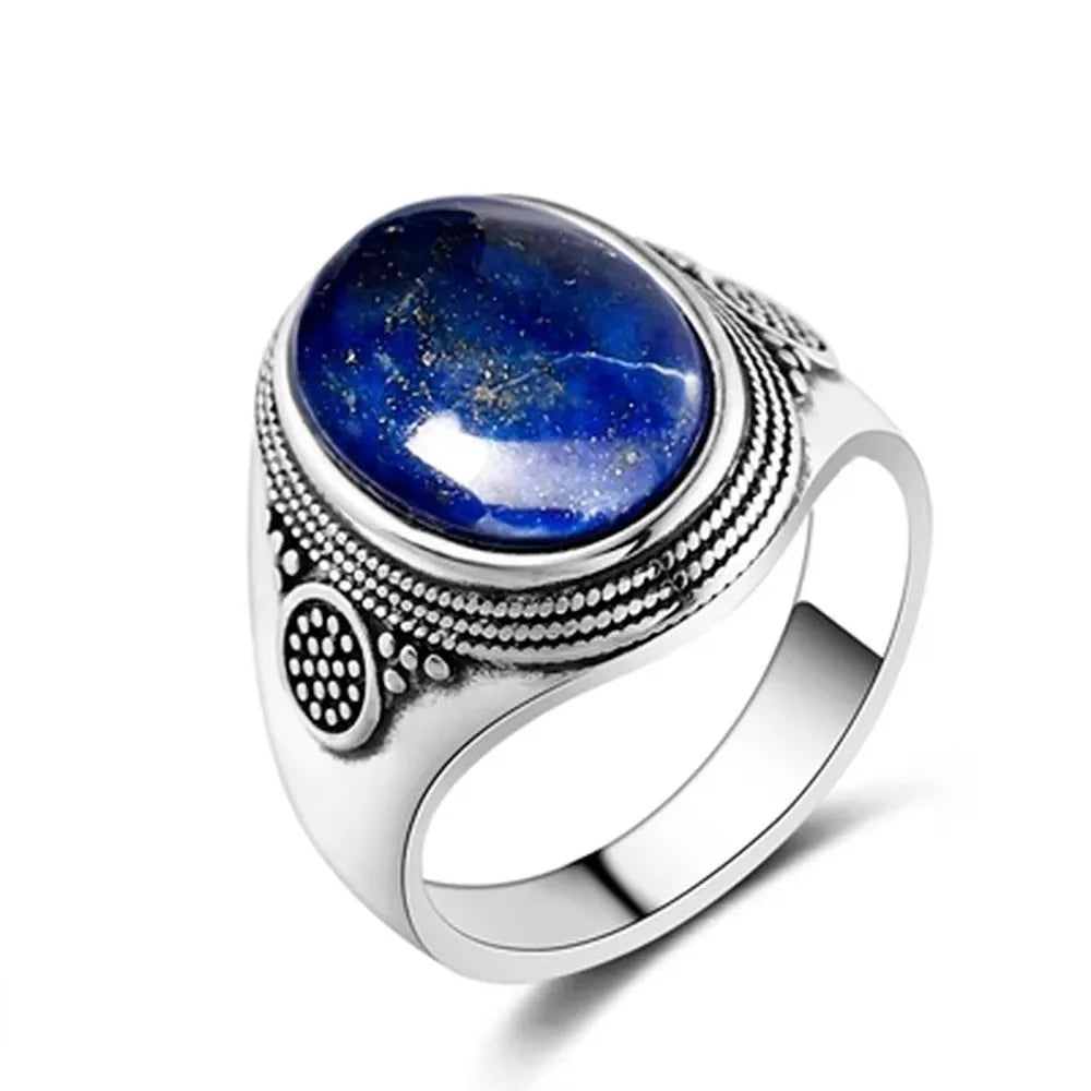 Bague en argent En pierre de lune naturelle