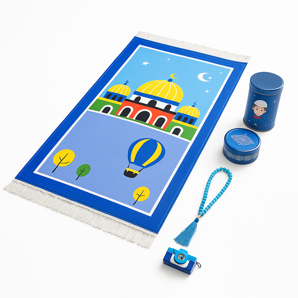 Tapis de prière enfant – Édition Colorée